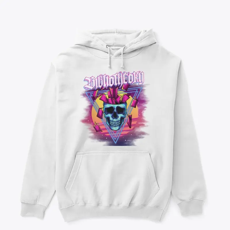 BiblioTheory Skull Books Hoodie